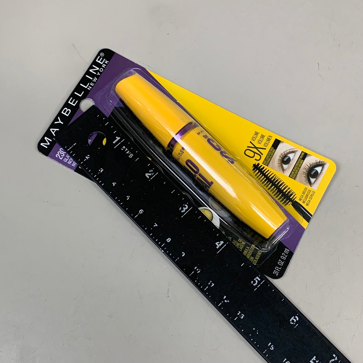 MAYBELLINE (2 PACK) Clump Free Collagen Infused Colossal Mascara .31 fl oz