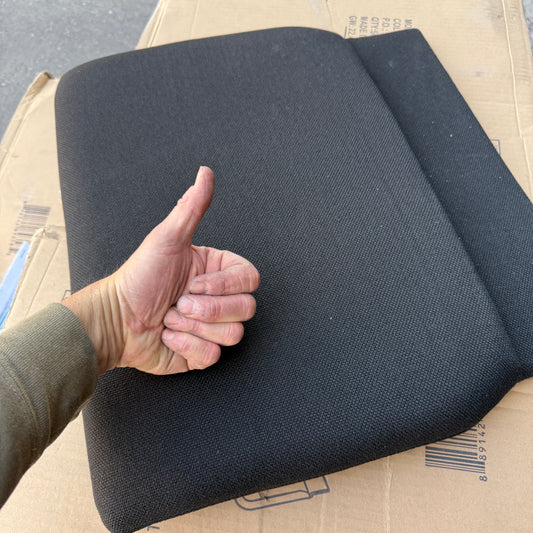 ZA@ Pallet of HERCULES Series Church Stacking Fabric Church Chair Back (Black)