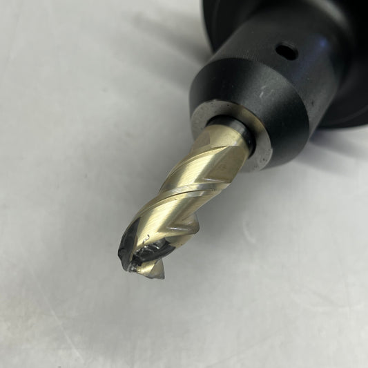 ERICKSON Cat50 Taper Solid End Mill Holder & Bit 5/8" (0.625") Bore CV50EM062375