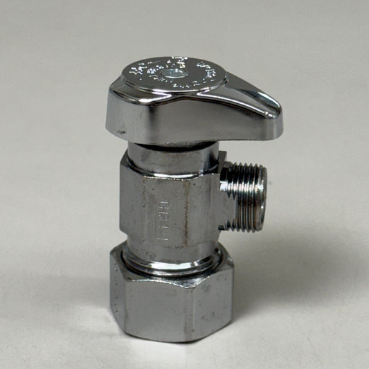 BRASS CRAFT (New) 1/2" Compr. Angle Stop Valve