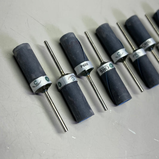 FOREDOM (12 PACK) Polishing/Abrasive Shank Sandpaper Rolls 600 Grit A-SR600