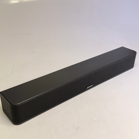 ZA@ BOSE Solo Soundbar Series II W/remote, Power Cord, Wall Bracket Black (AS-IS)