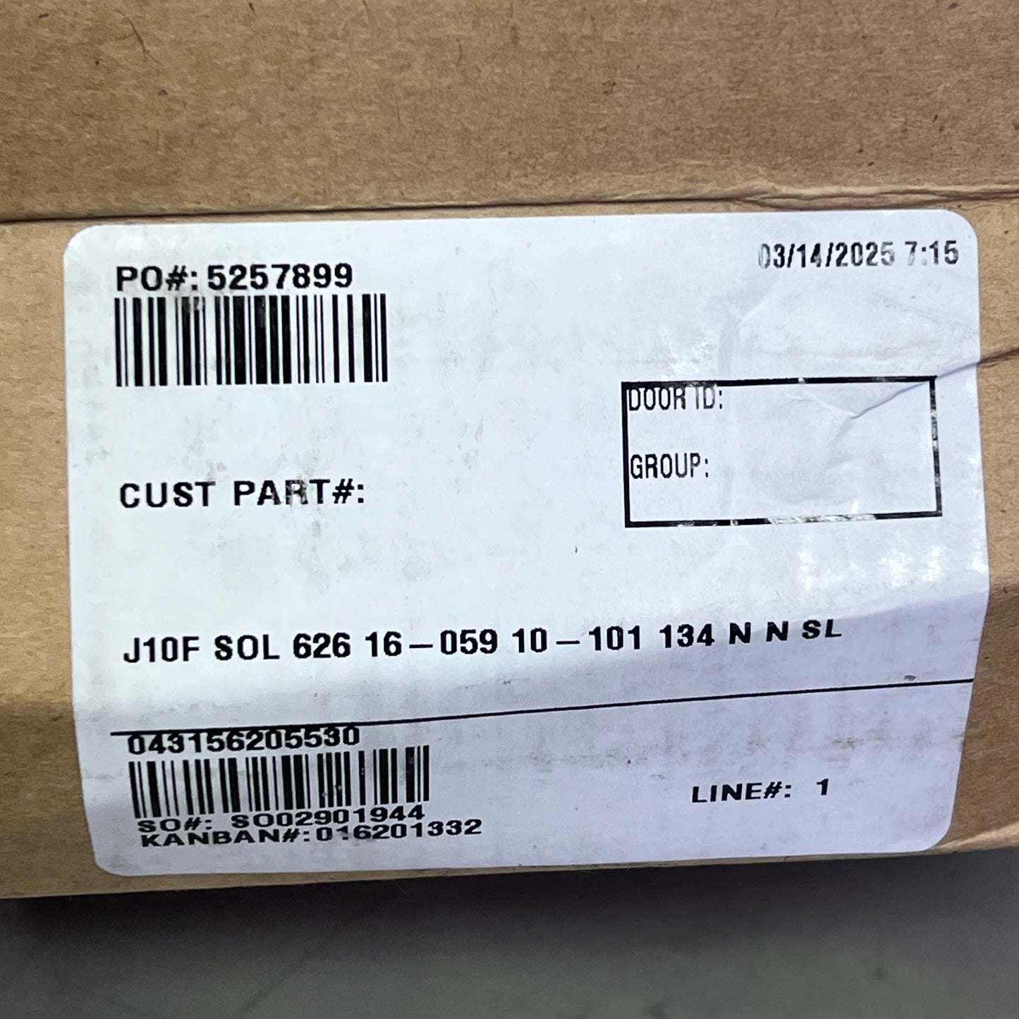 SCHLAGE Solstice Passage Lever Lock Adjust Latch 626 Satin Chrome SOL-626 J|10F