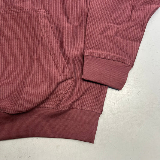 OUTFITTER TRADING CO Juneau Alaska Ribbed Souvenir Hoodie Women's Sz S Maroon