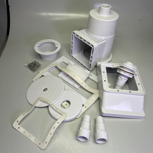 RX CLEAR Wide Mouth Skimmer For Above Ground Swimming Pools White 284105