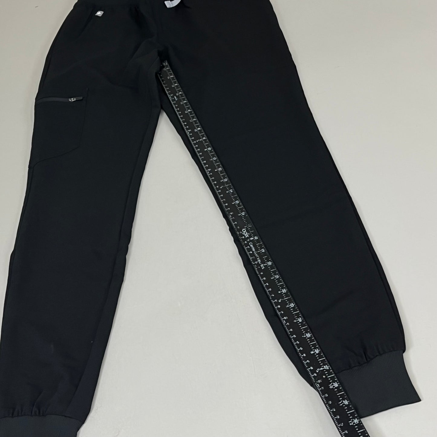 FIGS Zamora Jogger Scrub Pants Women's Sz XXST (Tall) 31" Inseam Black 1000208