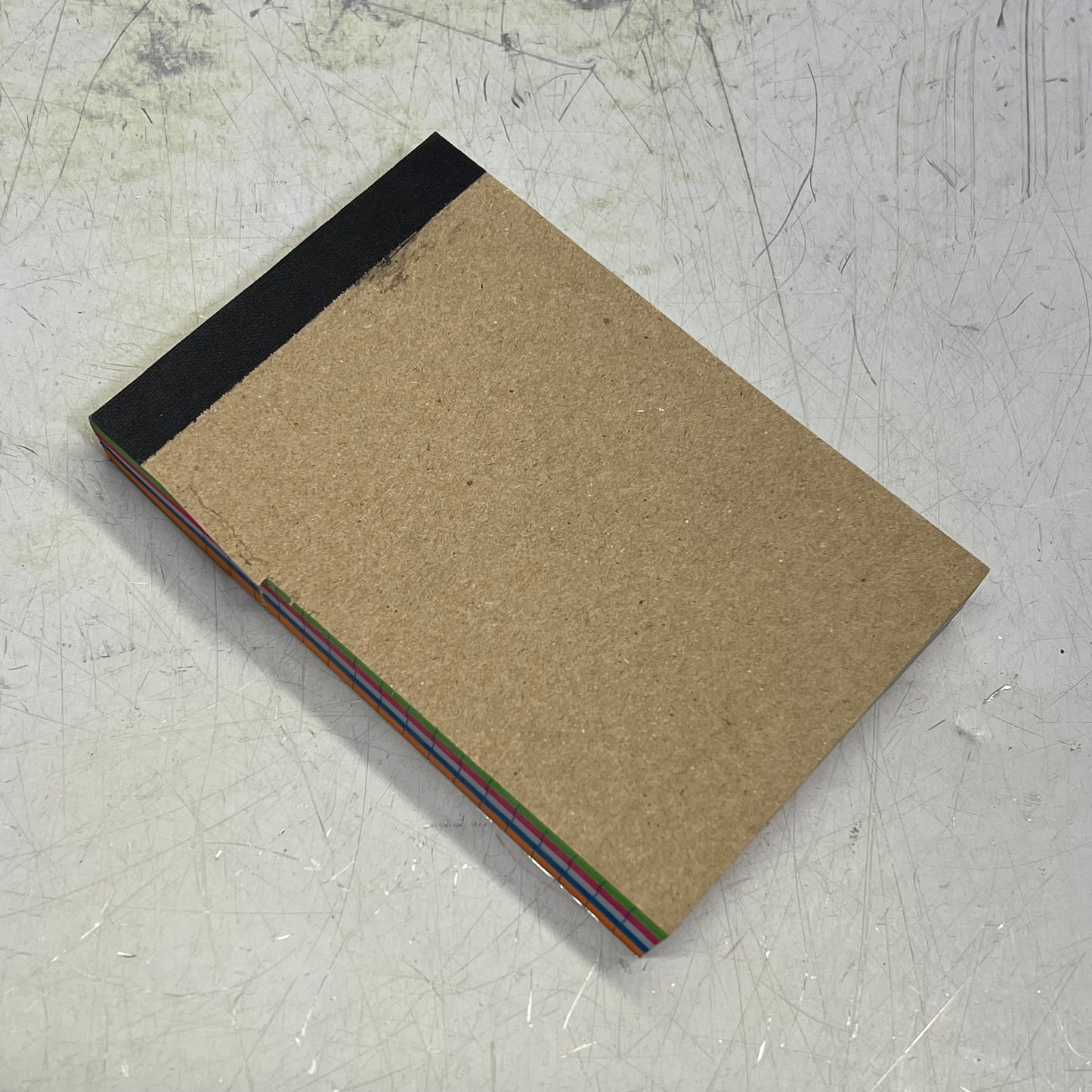 ZA@ STUDIO C (6 PACK) Bright Colors Notepad Gum Top Bound Pad 170 Sheets Neon