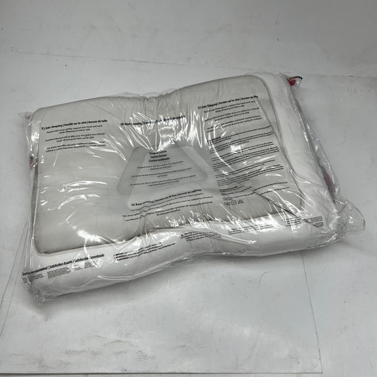 STERLING Tri-core Cervical Support Pillow - Full Size Firm White FIB-200