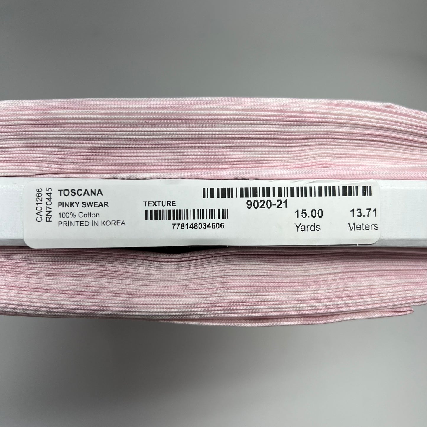 NORTHCOTT Toscana Fabric Basics by Deborah Edwards 15 yds Pinky Swear 9020-234