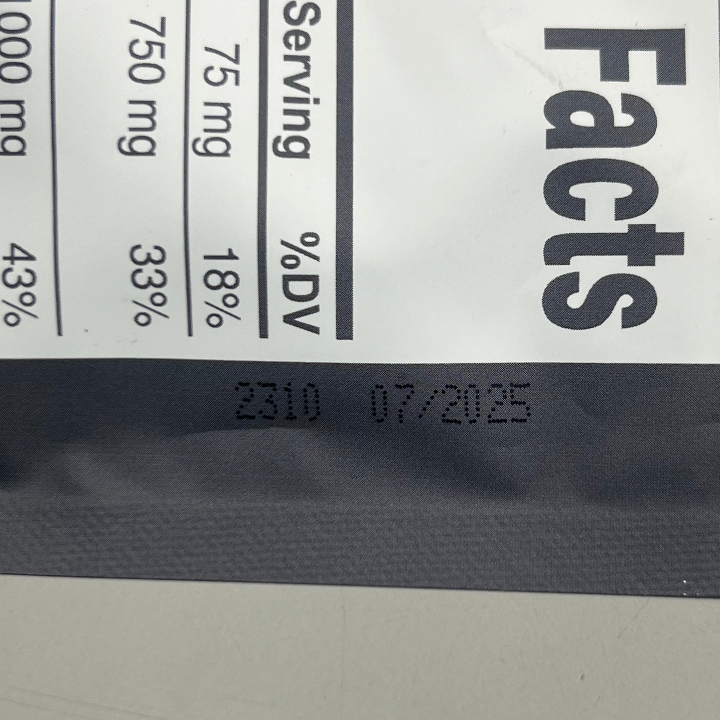 KETO S1000 (30 PACK) Electrolytes Powder Packets Unflavored Salts 07/25