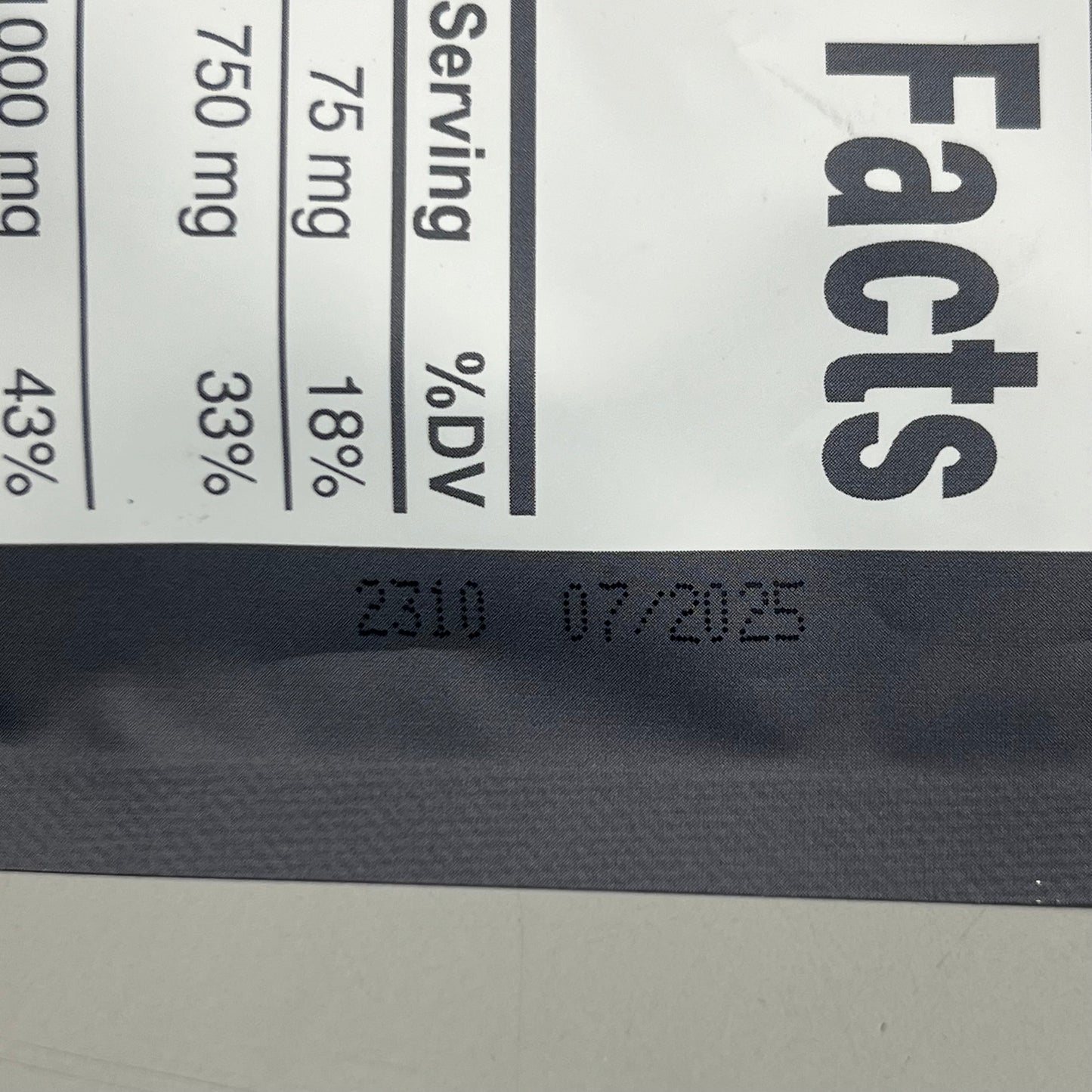 ZA@ KETO S1000 (30 PACK) Electrolytes Powder Packets Unflavored Salts 07/25 C