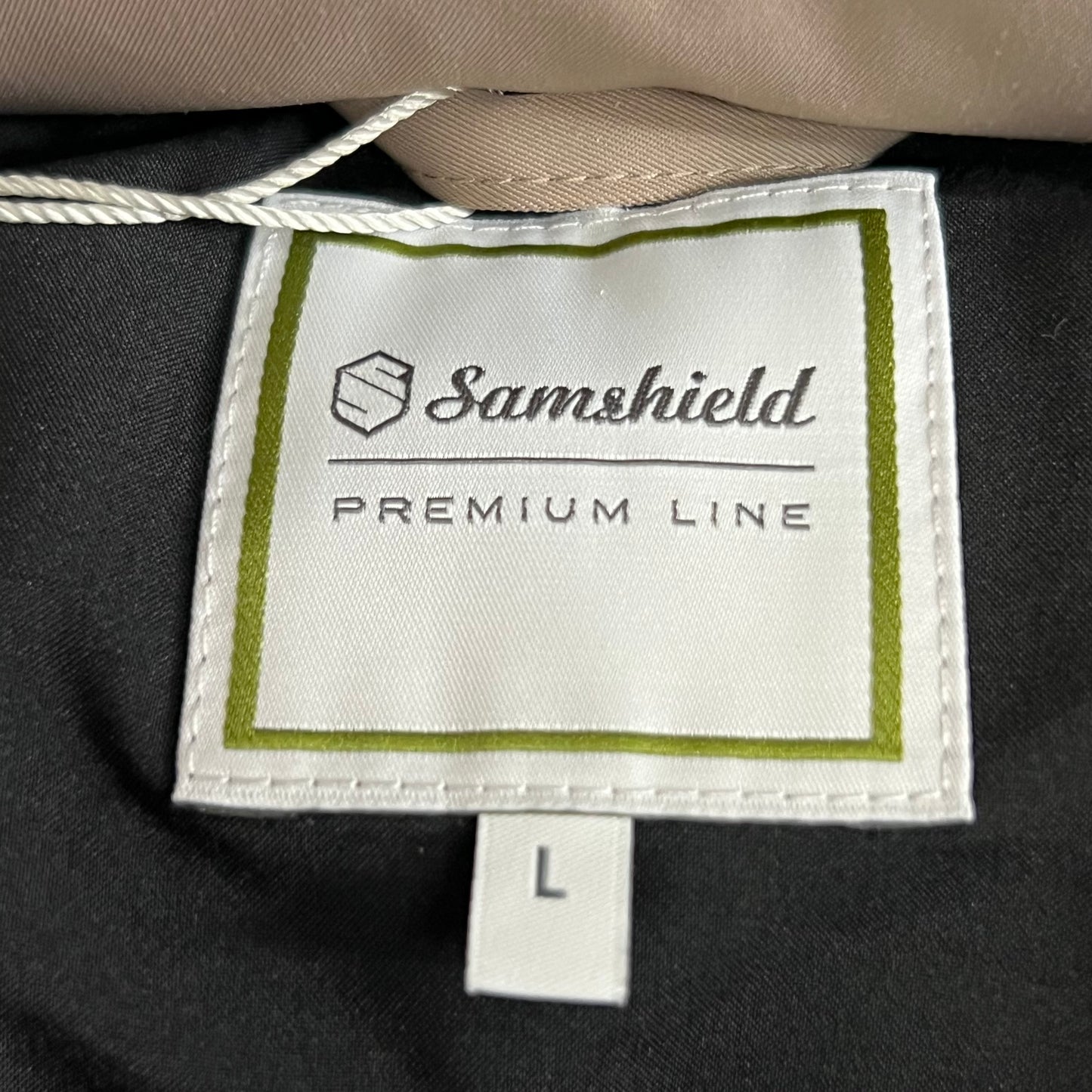 SAMSHIELD St Moritz Equestrian Winter Jacket Waterproof Men's Sz L Horn