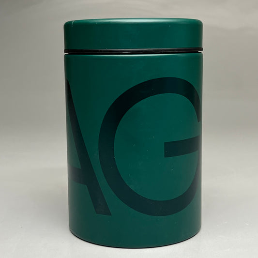 ZA@ ATHLETIC GREENS Jar/Lid Storage Container Pre Workout Canister (New)