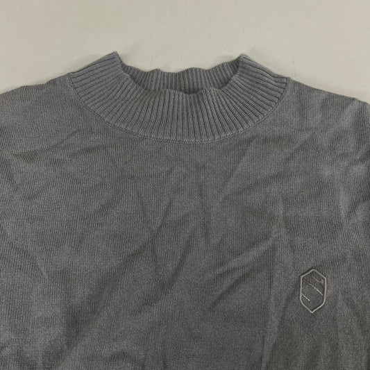 SAMSHIELD Kais Equestrian Long Sleeve Sweater Merino/Cashmere Wool Men's Sz L Horn