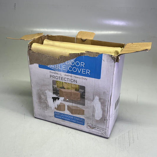 THE OUTDOOR GREAT ROOM Ripstop Fire Pit Burner Cover 52"x52"x22" Tan (As-is)