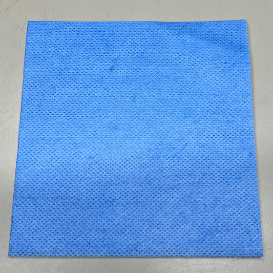 SHORE (500 Wipes) Disposable Foodservice Wipes Sz 7" x 7" Blue SM8257