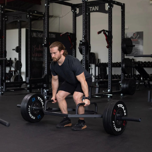 TITAN Rackable Hex Trap Bar V3 Sz 7.5"H x 85.5"L x 28.5"W, RKTPBRV3