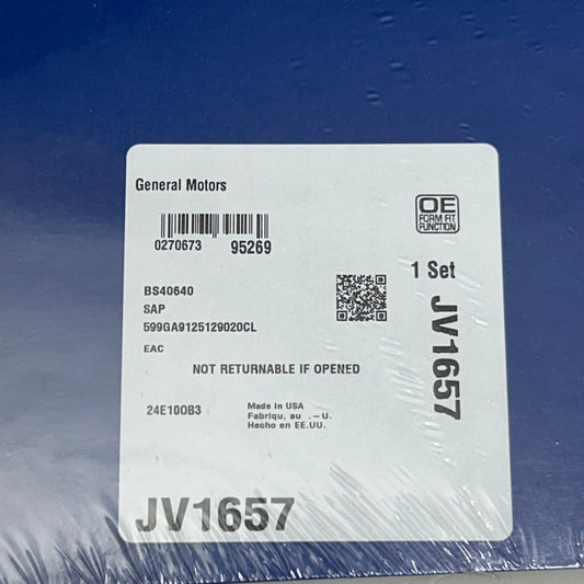 MAHLE Rear Main Seal & Block Cover Gasket Replacement For Chevy JV1657