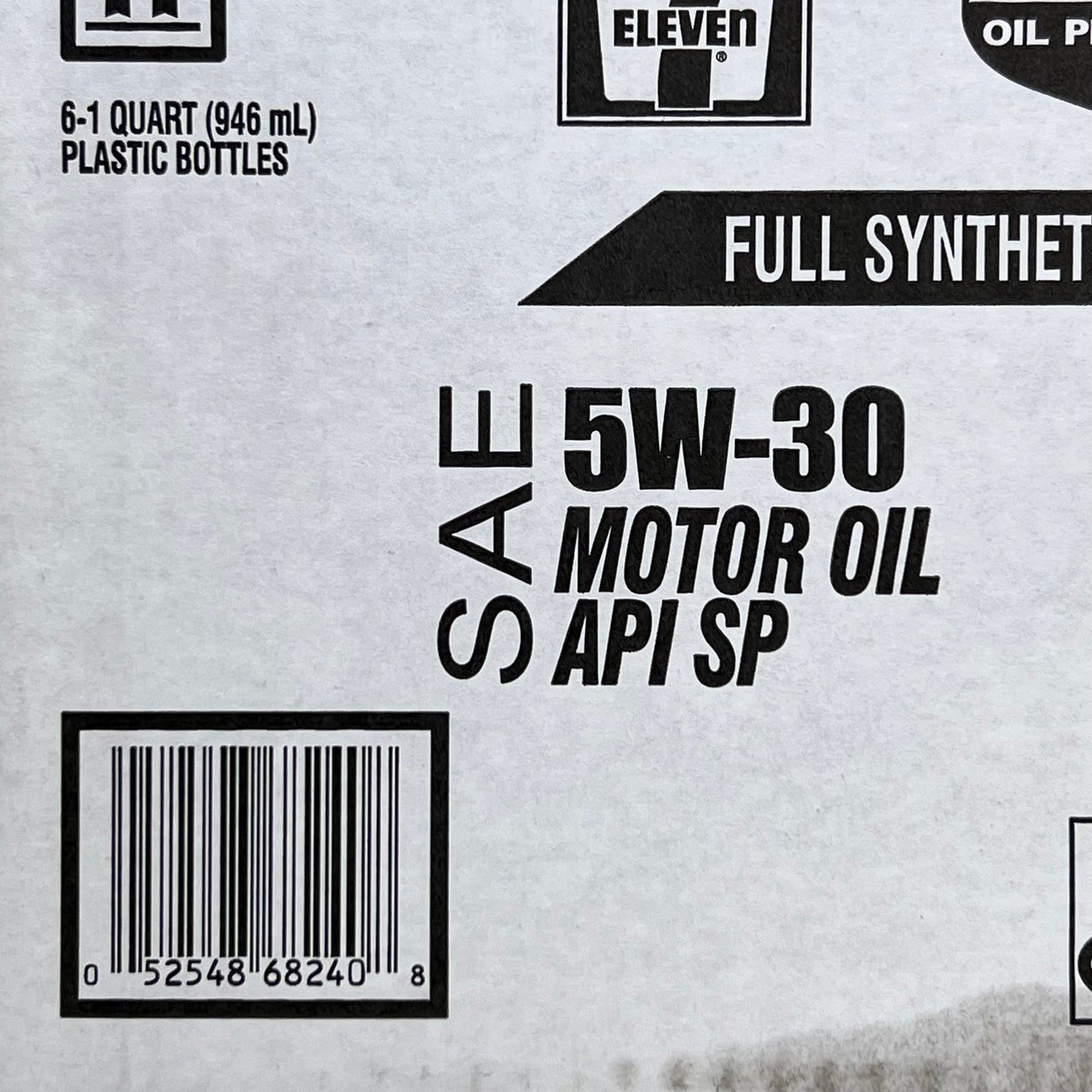 LUCAS (6 PACK) 5W-30 Maximum Performance Engine Synthetic Motor Oil 1 qt /946 ml