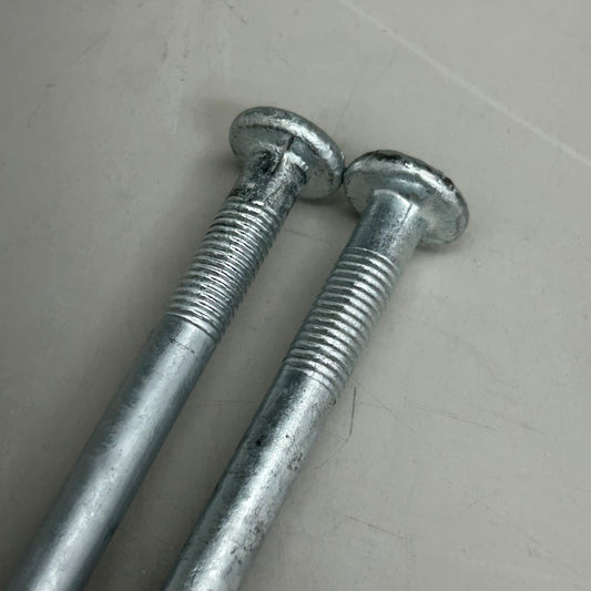 (Pack Of 4) Galvanized Landscape Spike Nails 20" Overall Length Chrome