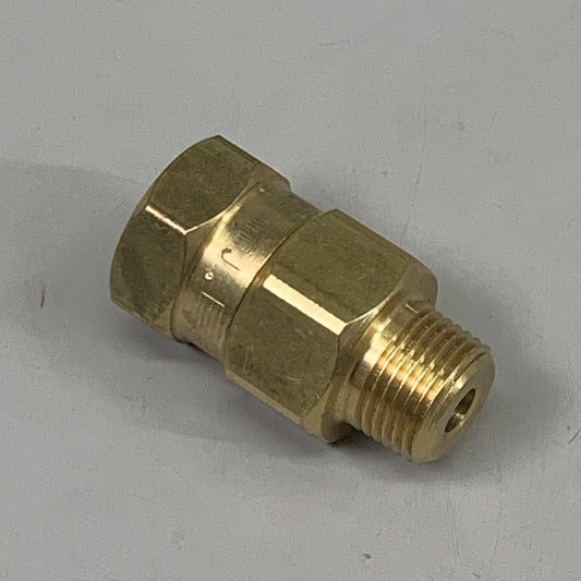 J.E.ADAMS (2 PACK)High Pressure Brass Swivel Stainless Steel Insert 3/8 FPT 7080