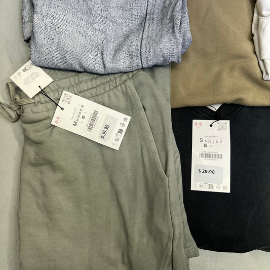 ZA@ ZARA Lot Of Assorted Clothing Sweatpants, Tops & Jacket Women's Sz XS/S/M Multicolor