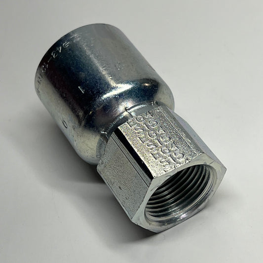 PARKER (2 PACK) Female Pipe Hydraulic Hose Fitting 3/4" Thread Size KP46914