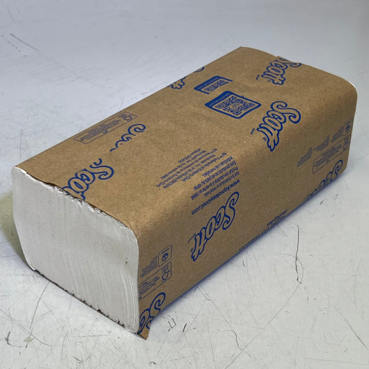 ZA@ SCOTT (4000 Sheets) Multi-Fold Towels Sz 9.2" x 9.4", White