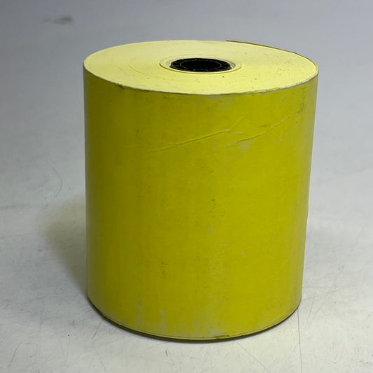 ZA@ (20 Rolls) Adhesive Labels Sz 3 1/8" x 273', Yellow 9091-0761