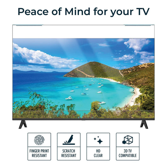 Z@ ZERODAMAGE Clear Anti-Blue Light TV Screen Protector TV00005 (Fits 86” TVs (New Other) *NOT a TV* (B)