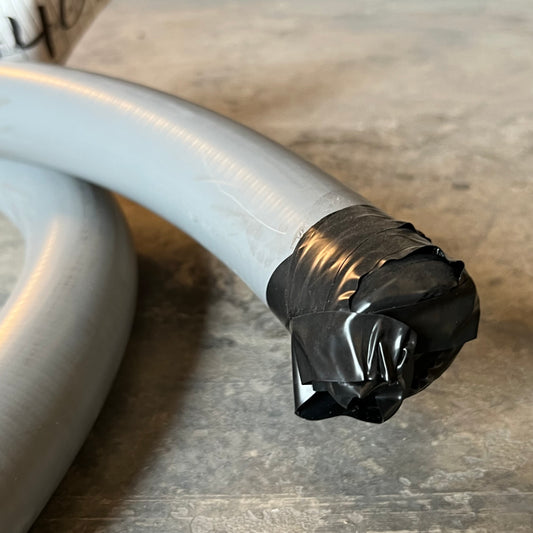 GRAYBAR ELECTRIC Flexible Liquid Tight Electrical Conduit Sz 10 ft x 1-1/2 Grey 4403