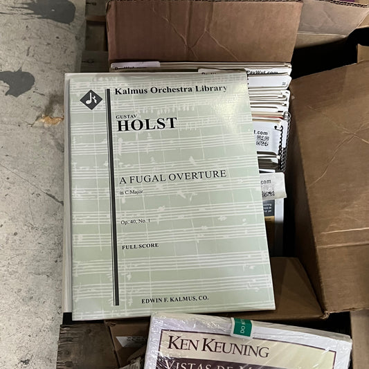 ZA@ Pallet of MIXED Assorted Sheet Music Booklets (AS-IS)