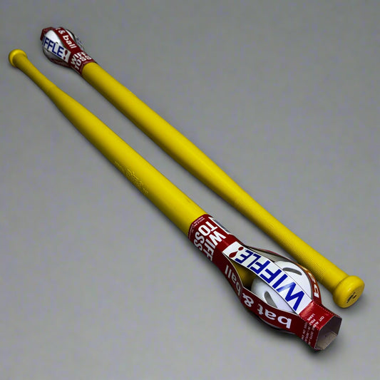 WIFFLE (2 PACK) Ball Bat and Ball Sz 31" L, Yellow