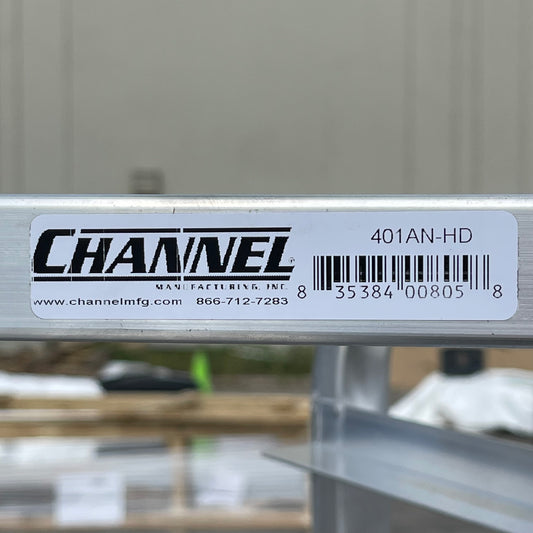 Z@ Pallet of CHANNEL Bun Pan Rack ~30 lbs Aluminum 401 AN-HD (AS-IS)