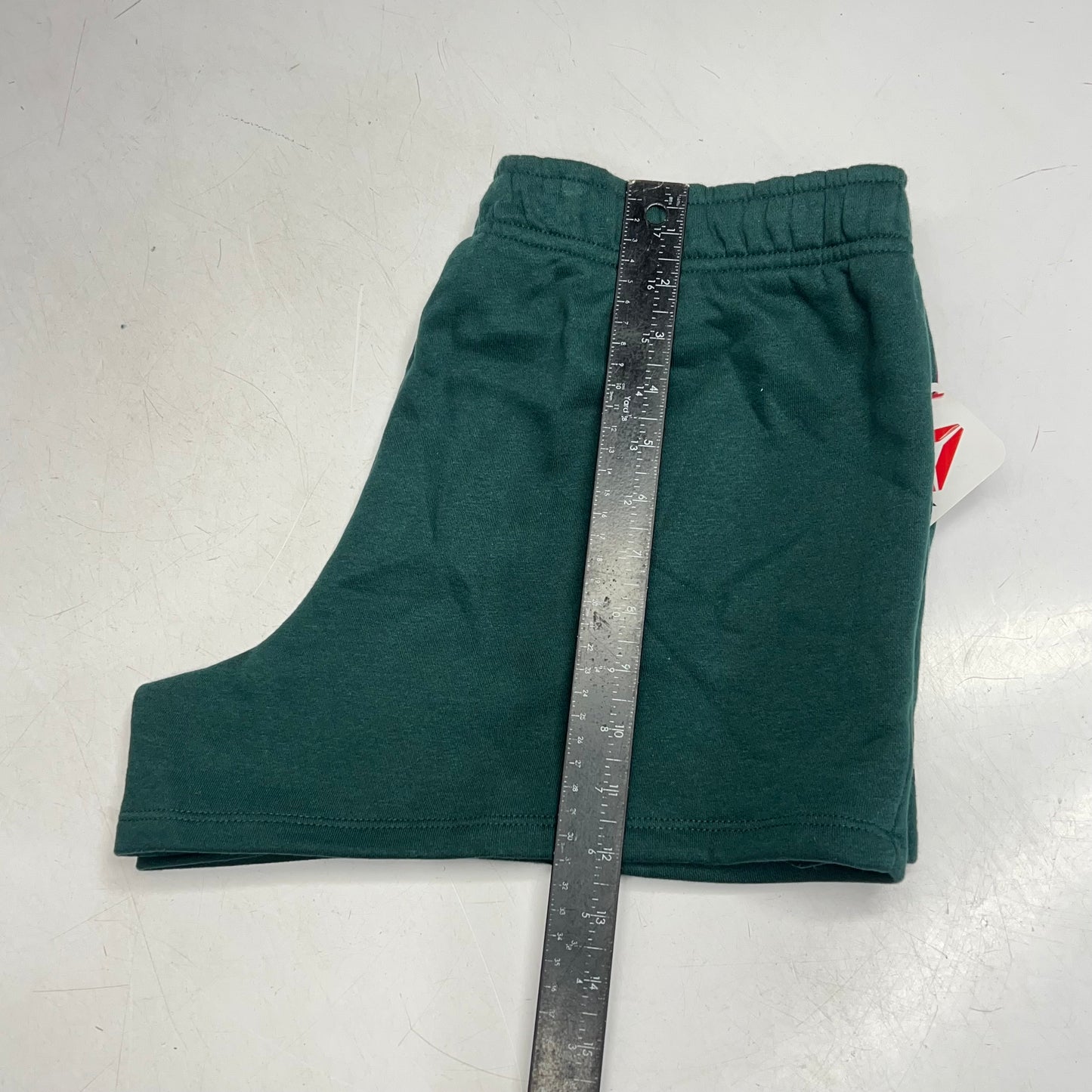 ZA@ REEBOK Weekender Shorts Fleece Lined Soft Waistband Women's Sz M Sea Moss