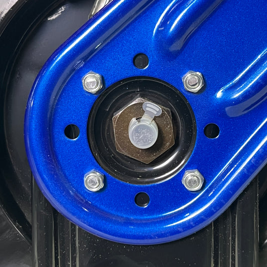 GRACO XDX Hose Reel 20 Truck/Bench Mount Grease 1/2" Inlet 3/8"x50ft Blue XDH55B