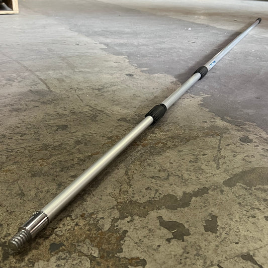 AJWHOLESALE Extension Pole 6.5' to 18', Silver & Black CHIB00127