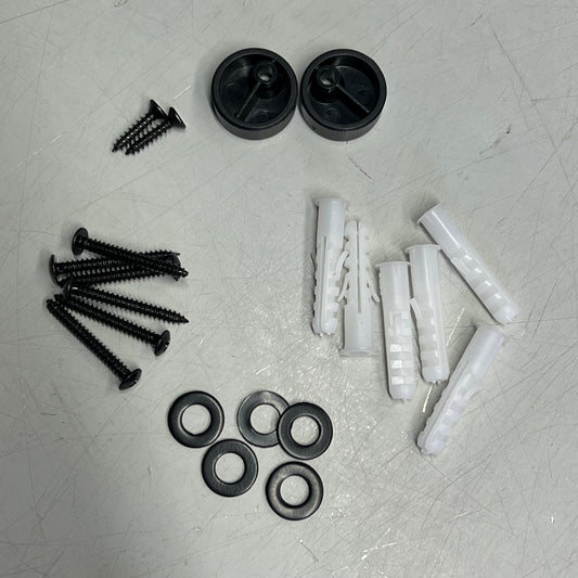 NATIONAL HARDWARE Steel Builder Barn Door Kit 72" L Track Matte Black N700-001