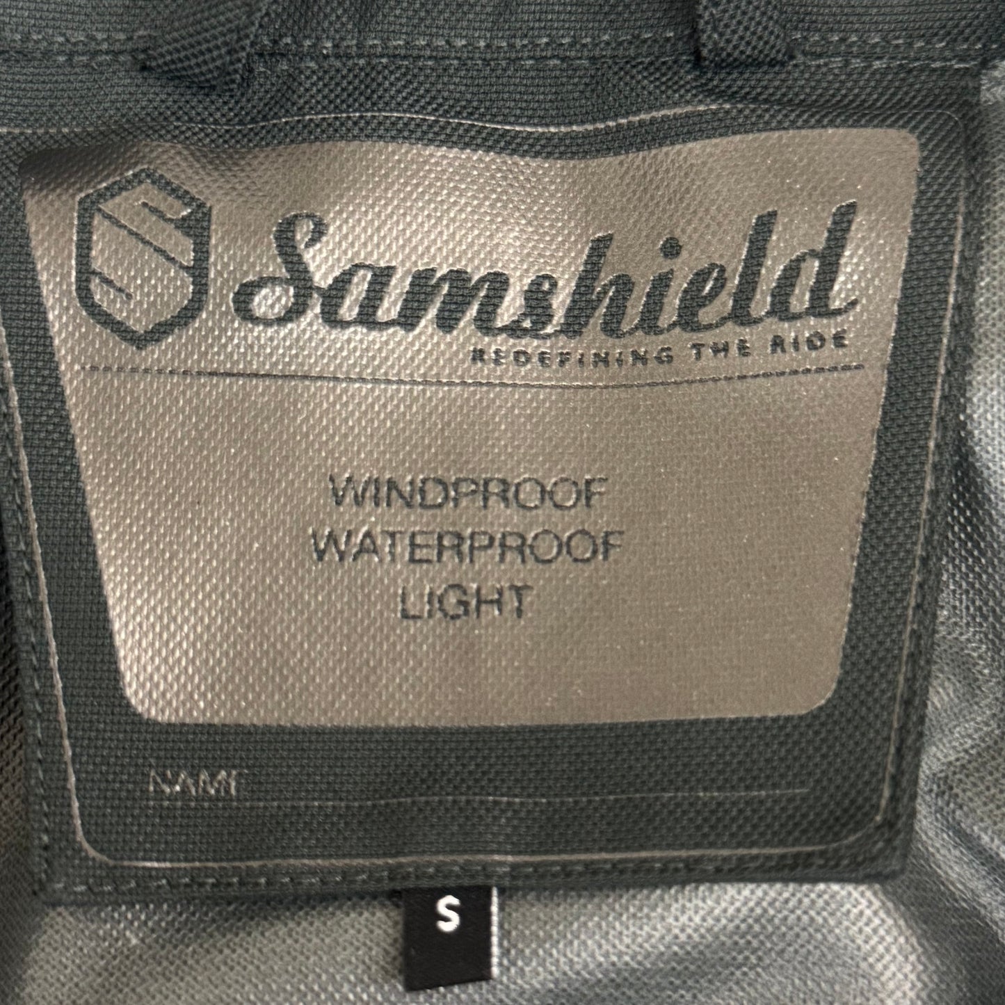 SAMSHIELD Elfida Equestrian Rain Cape Windproof Waterproof Women's Sz S Moonless Night