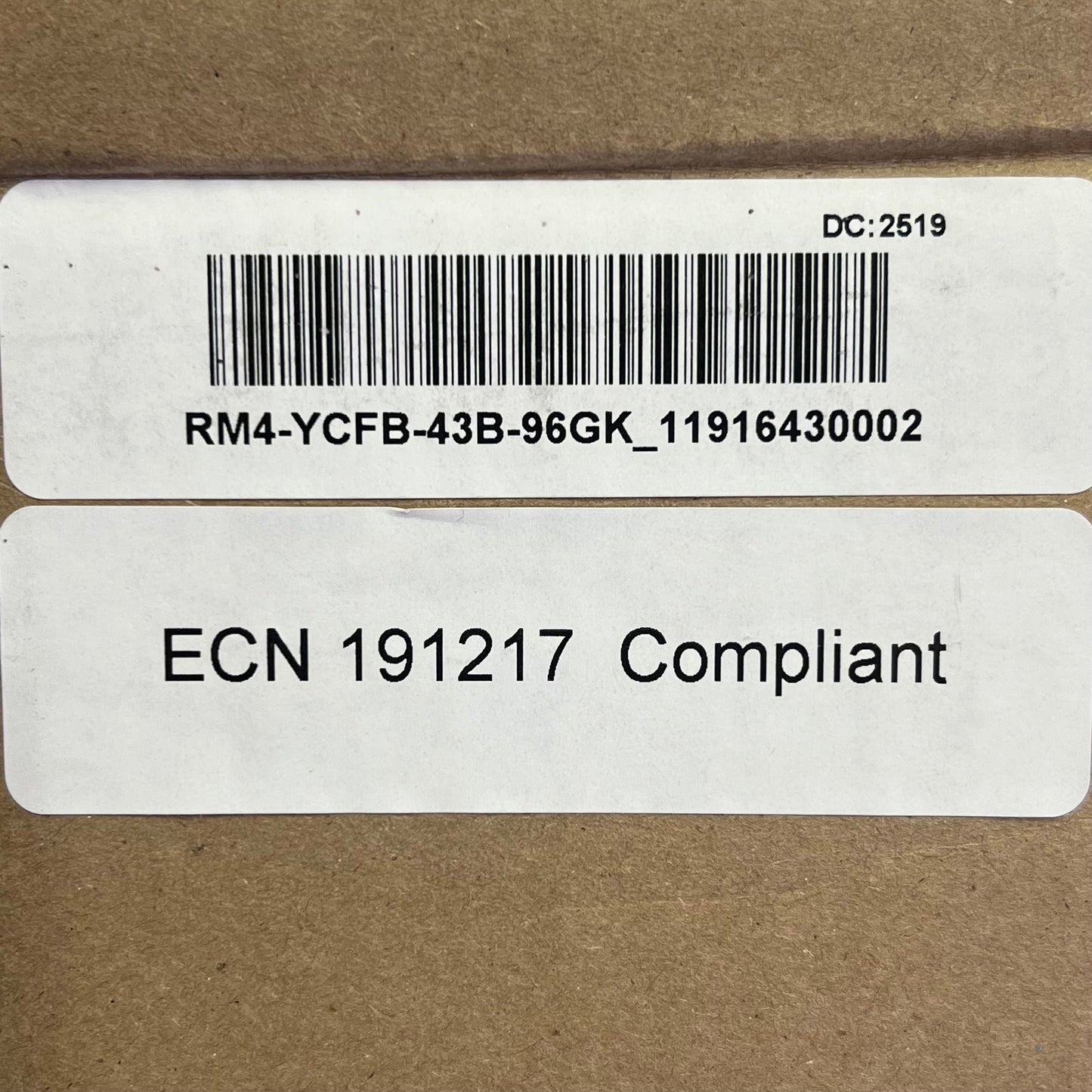 GE LED Colorlight Wayside Signals 8" - 2000' Visibility Yellow RM4-YCFB-43B-96GK