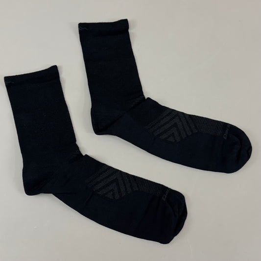 DARN TOUGH Running Socks Micro Crew Ultra Lightweight Merino Wool Men SZ XL 12.5-14.5 Black