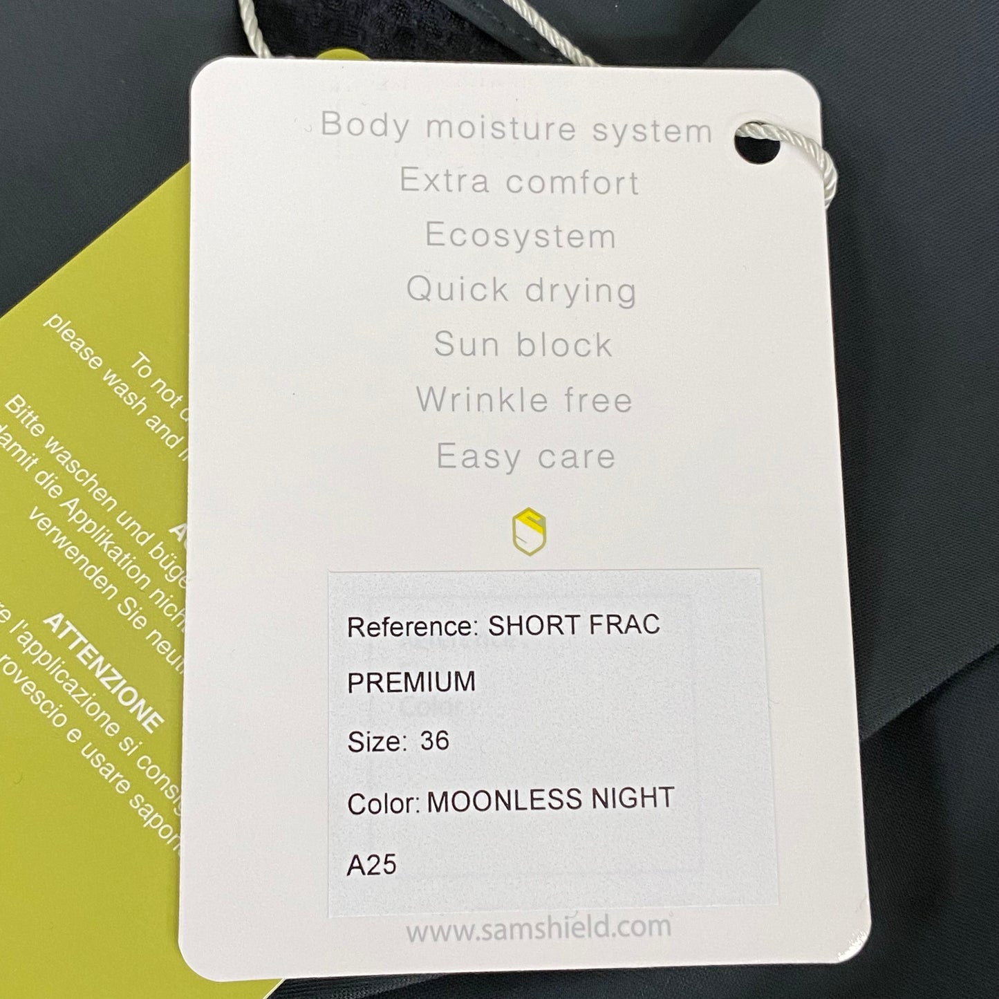 SAMSHIELD Short Frac Premium Equestrian Jacket Women's Sz US 6, UK 8, FR 36 Moonless Night