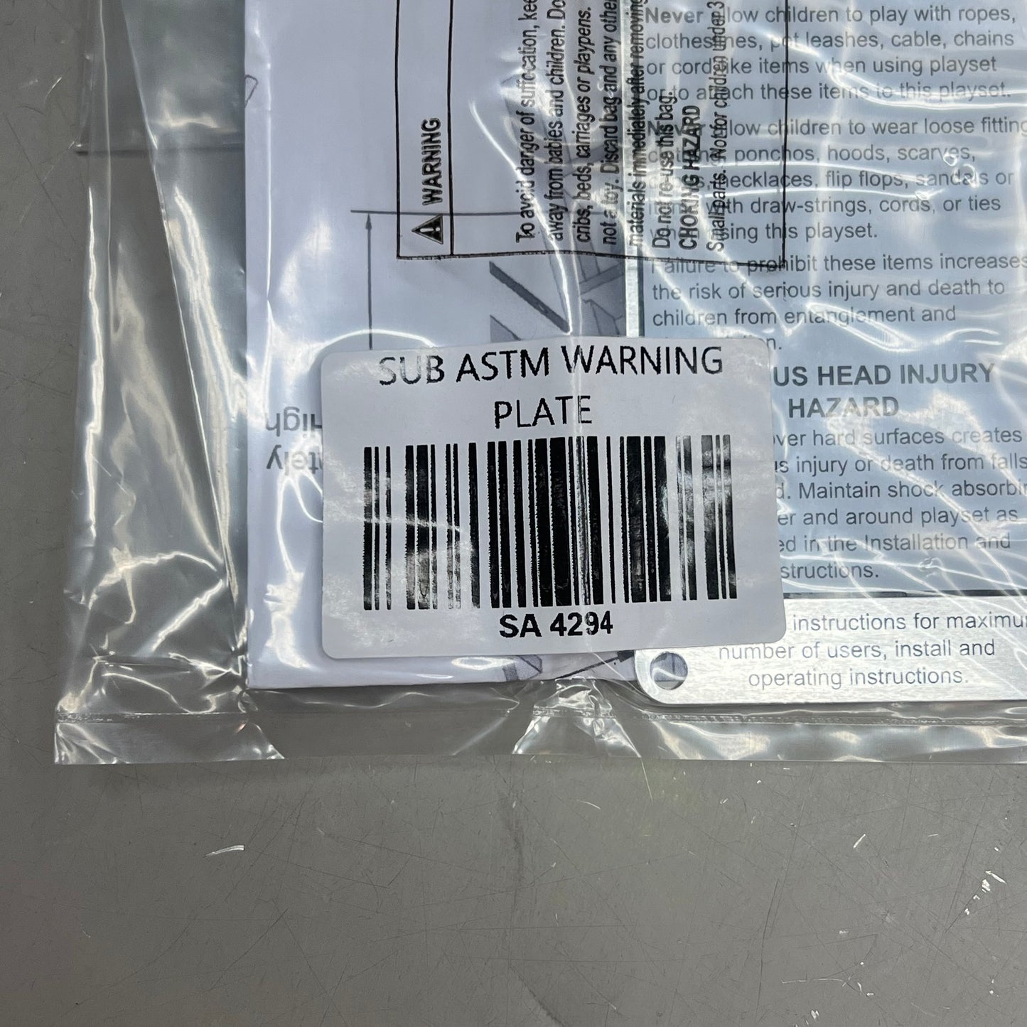 GORILLA PLAYSET Extreme Duty Swing Set Assey W/ Hardware & Rock Climbing Rocks