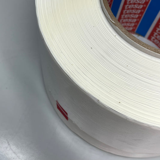 TESA Tear Tape Aggressive Adhesive 19991.25 Yds x 0.2" White 53490-00004-10
