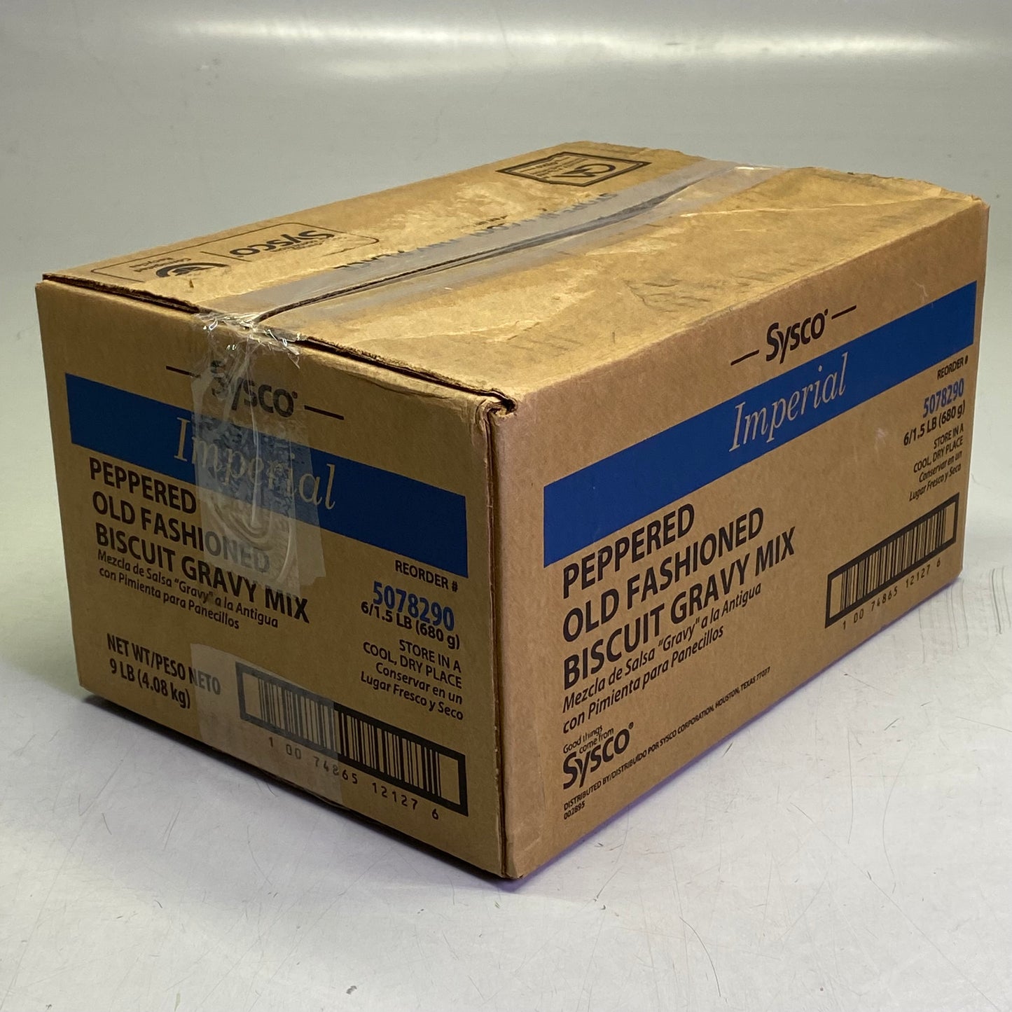 SYSCO (6 PACK) Old Fashioned Biscuit Gravy Mix 24 oz White 5078290