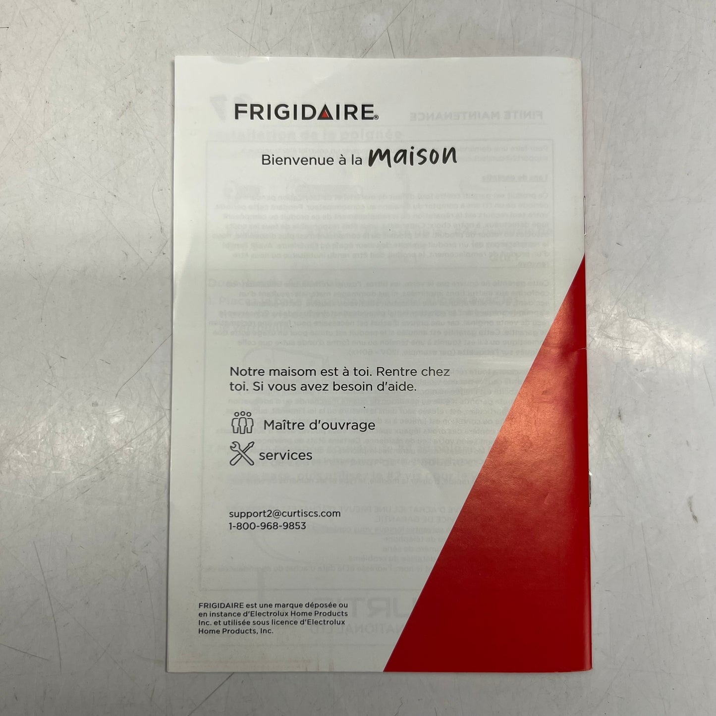 ZA@ FRIGIDAIRE Mini Fridge W/ Rounded Corners & Freezer 56" 2 Door 7.5 Cu Ft Of Ca|pacity Cream (As-is)