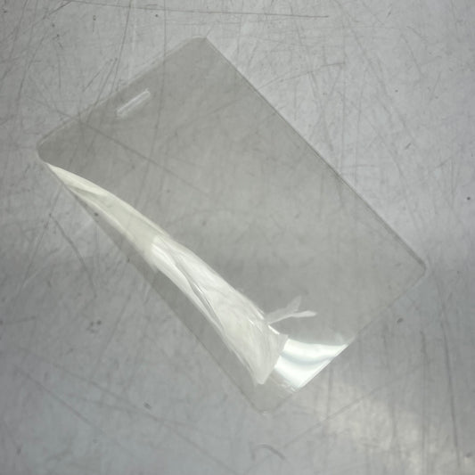 (100 PACK) Laminate Name Tag Card Holder 4.5"x3" Clear Y938240