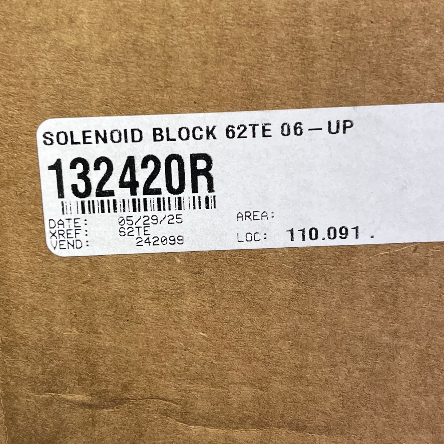 TRANSTAR Remanufactured Solenoid Block For Volkswagen, Dodge, & Chrysler 132420R