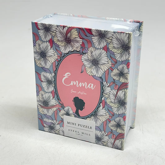 STEEL MILL GIFTS (2 PACK) Mini Book Puzzle Emma by Jane Austin 5"x4" 259281
