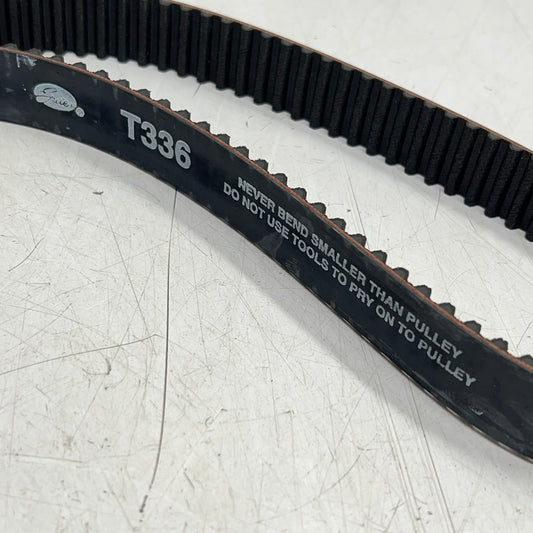 GATES Power Trip Timing Belt For Jeep Vehicles 69.250" L 220 Teeth Black T336